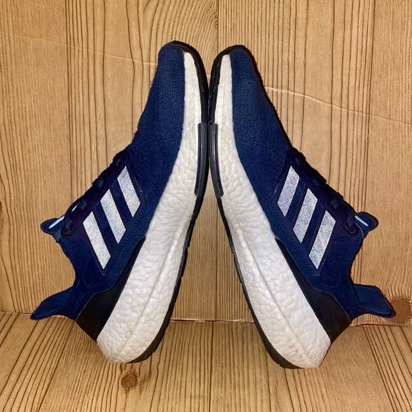 Men\'s Adidas UltraBoost 21 Running Shoes Core Black / White Sz 8.5 FY0378 EUC main image 9